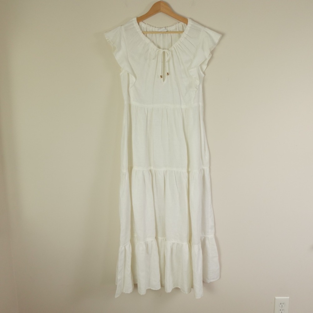 Ephemera Dress‎ Linen Midi